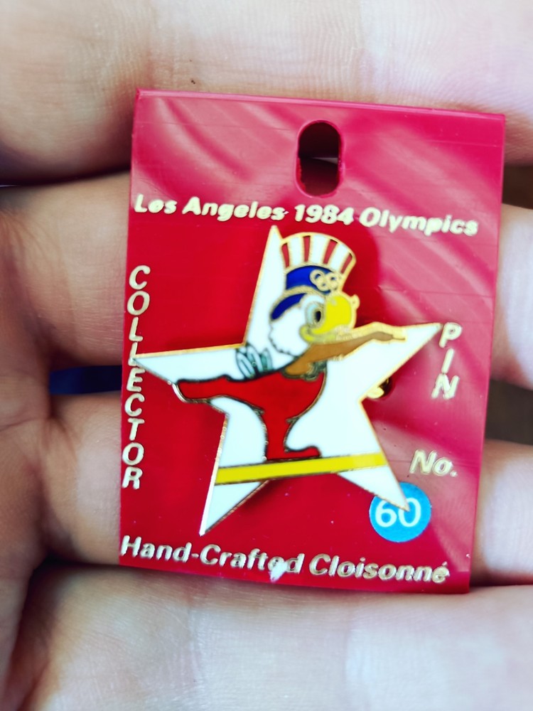 1984 Sam The Olympic Eagle Pins