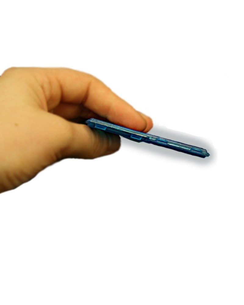 Microscope Slide Mailer (Pack of 25) | OakRidge medium, Transparent Blue