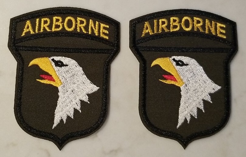 2 - Replica Airborne Patch 3" x 3"