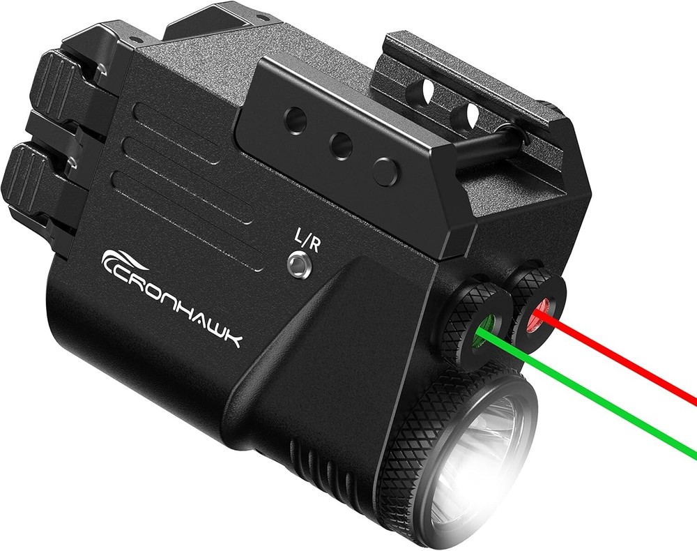 "Red Beam Bundle with 500 Lumens Flashlight and Green Beam Combo "