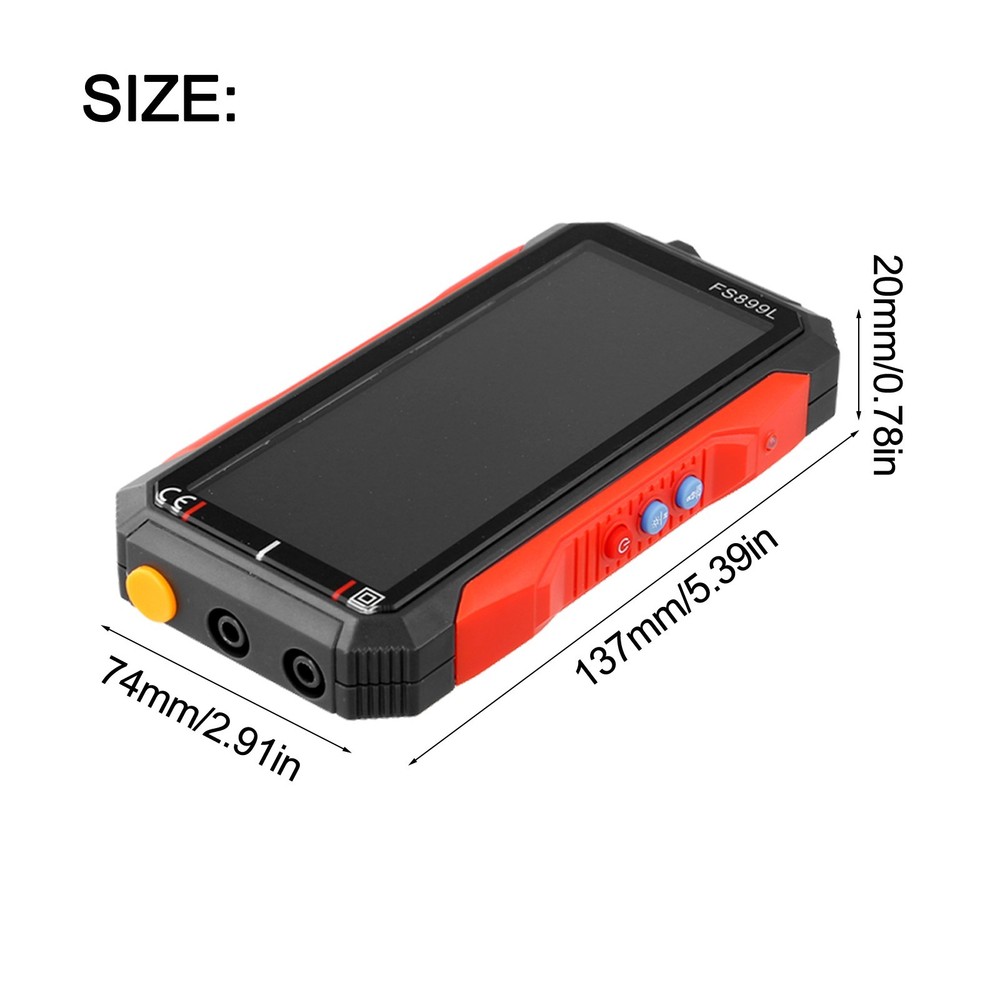 FS899L 6000-Count Multimeter USB Rechargeable Compact Smartphone Style