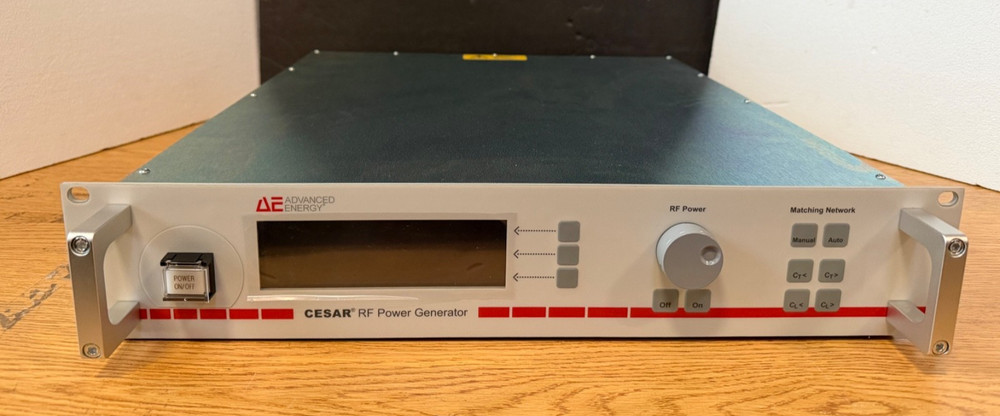 AS IS POWERS ON AE Advanced Energy Cesar RF Power Generator 64000035