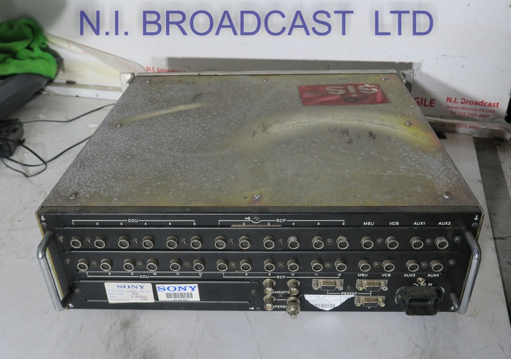 Sony cnu camera command network unit for MSU / CCU / RCP (12 channel)