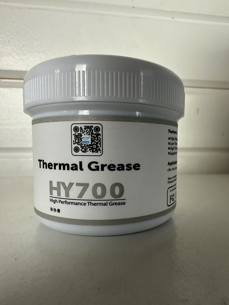 HY700-100g CPU Thermal Heatsink Grease Paste Compound Conductivity No Box