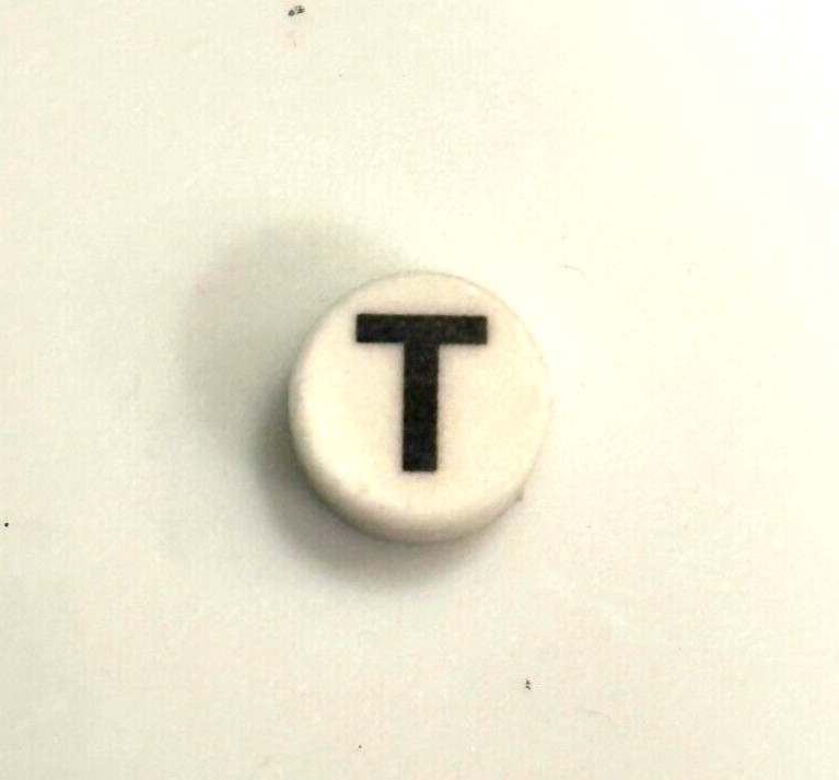 Bar Gun Soda Gun Push Button Flavor Tab Replacement Cap, "T"