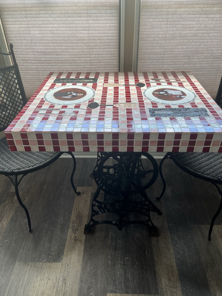 Custom Made Table and Chairs Set of 2
