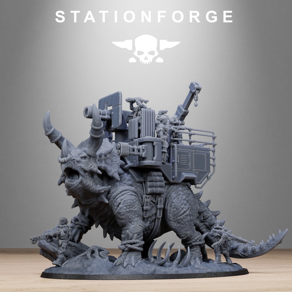 GRIM GUARD JUNGLE FIGHTERS TRICERATANK