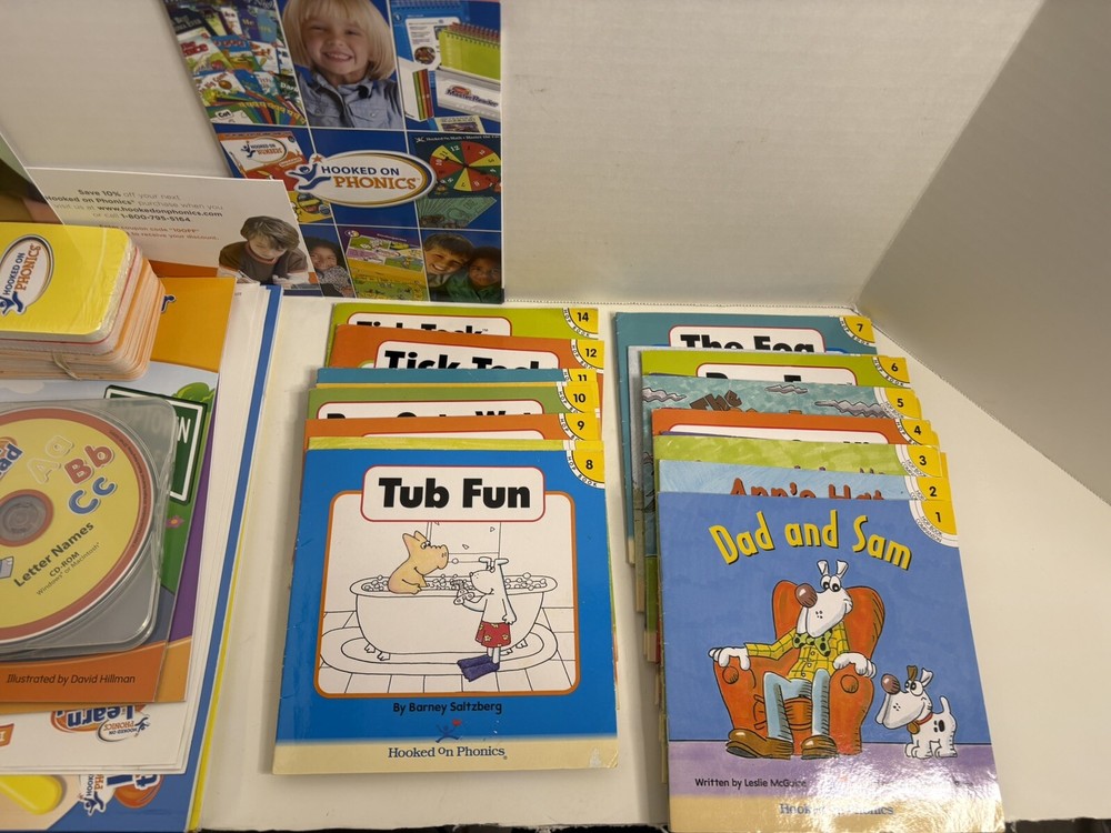 New open box Hooked On Phonics Pre-K Learn to Read Edition Program 3-4 Years