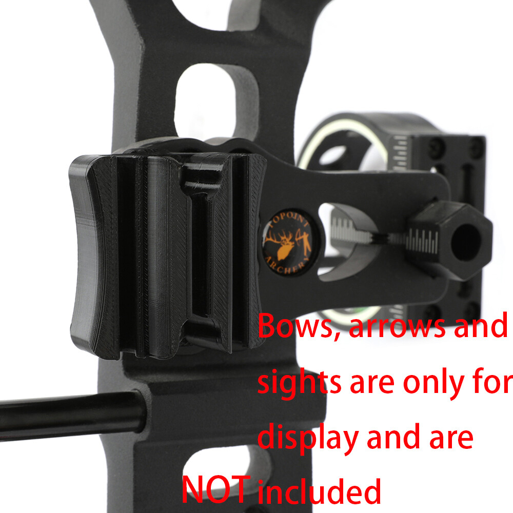 3-Arrow Quiver Portable Quick Release Lightweight Archery Compound Bow Shooting