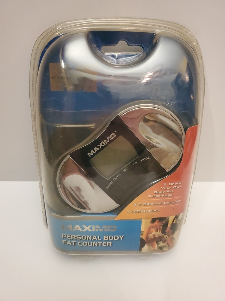 Handheld Body Fat Analyzer 8 User Memory Maximo Concepts Sakar