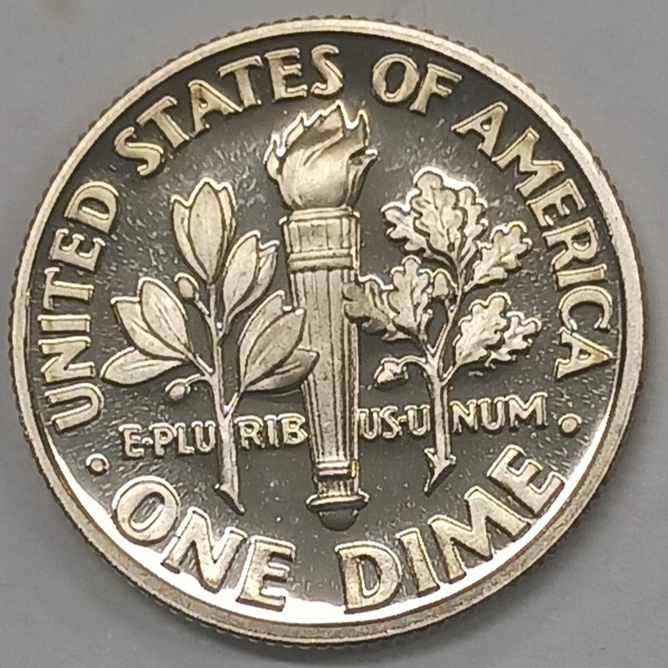 2005-S Clad Proof Roosevelt Dime
