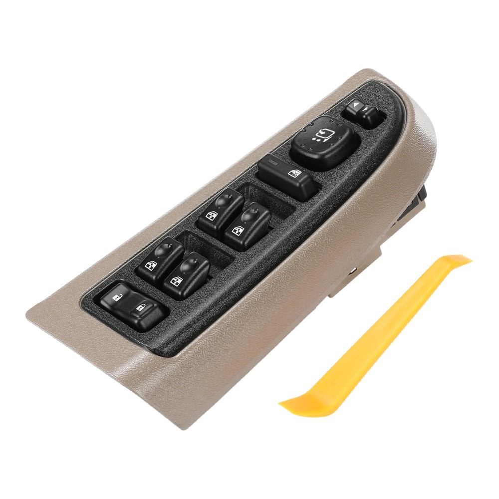 Power Window Switch & Panel For Chevy 1pcs US 15883320 Driver Side New