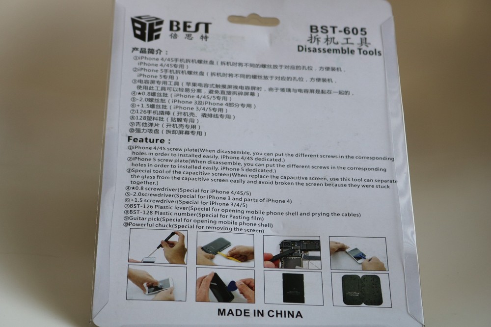 Disassemble Tools KIT Opening tool PRO DIY Ultimate Repair iPhone Smartphone