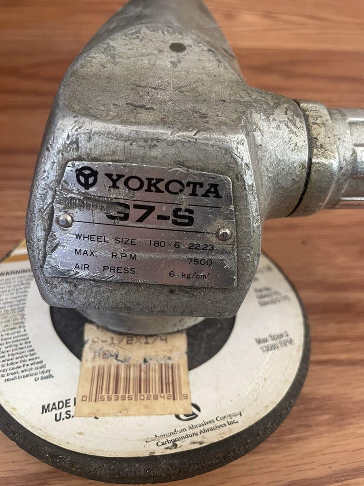 YOKOTA Air-Powered Angle Grinder(37-S)