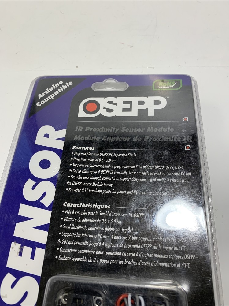 OSEPP PROX-01 IR Proximity Sensor (Arduino Compatible)