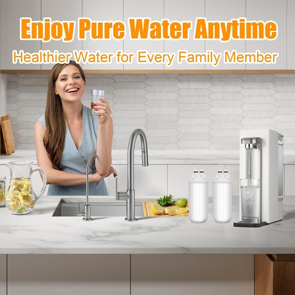 2-Pack Water Filter Replacement for Brita Hub Countertop Device Model CTO1