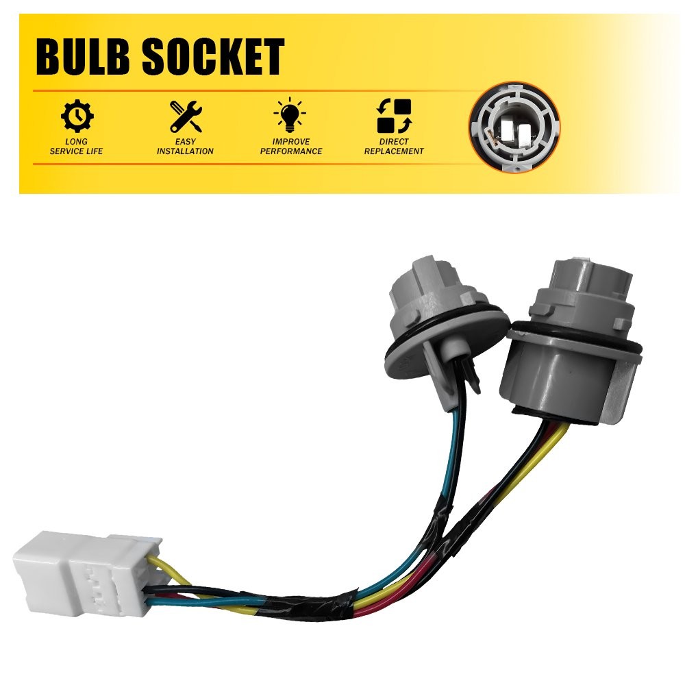 For 2017-2018 Kia Forte Tail Light Wiring Harness Socket & Wire 92470-B0600 ABS