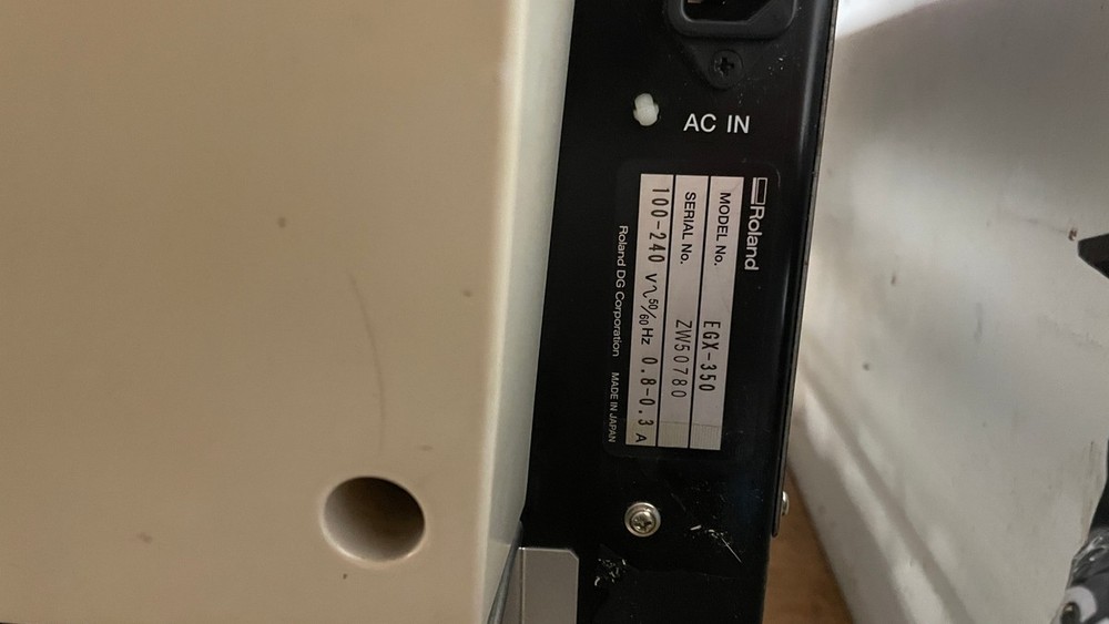 Roland EGX-350 Desktop Engraver