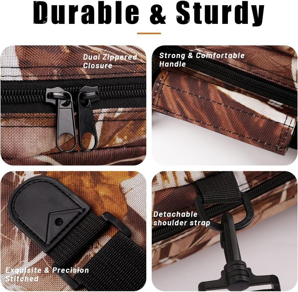 Compound Bow Case Soft Lightweight Bow Bag with Arrow Pocket Backpack Straps