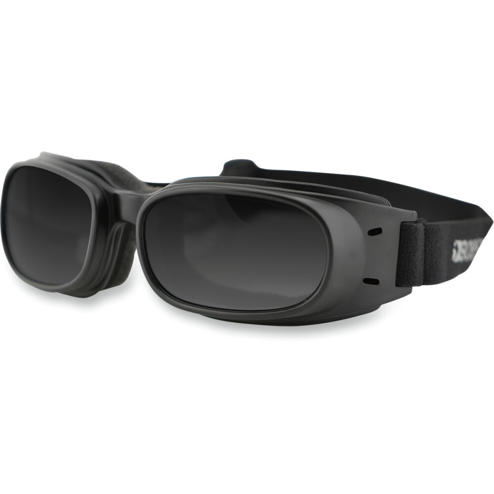 Bobster Piston Goggles (Black Frame, Smoke Lens)