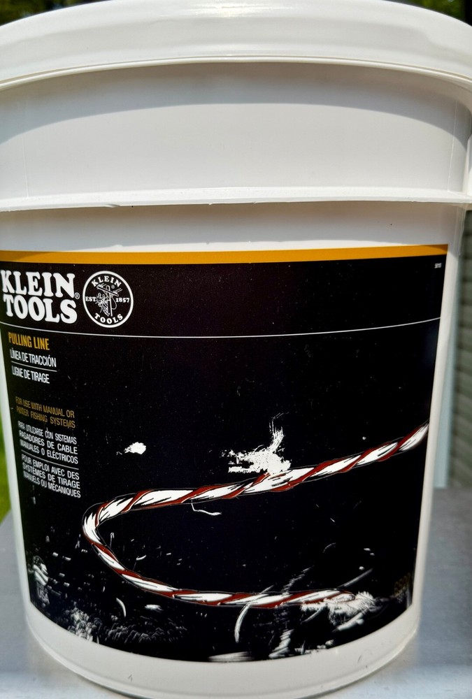 klein tools pulling line 6500 ft with orange tracer New.