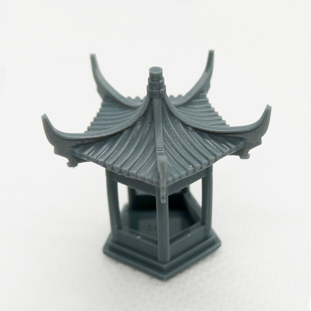 SSMODEL 1:72 Single Layer Pentagonal Pavilion