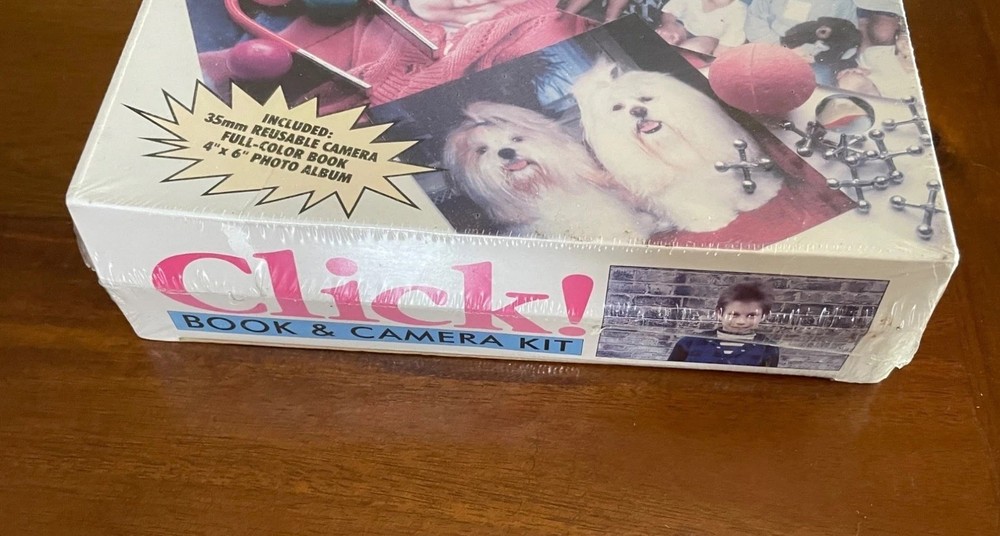 Vintage Sterling Publishing Click! Click Book & Camera Kit