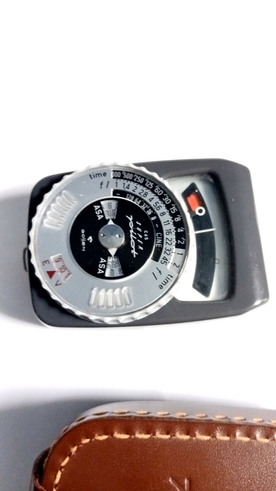 Gossen Super Pilot CdS Light Meter w/ Case Great Condition