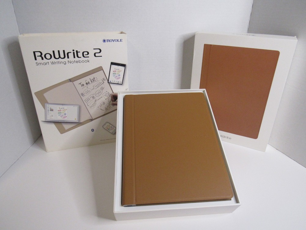 Royole RoWrite 2 Smart Writing Notebook With Real Paper Pen Writing! Great Shape