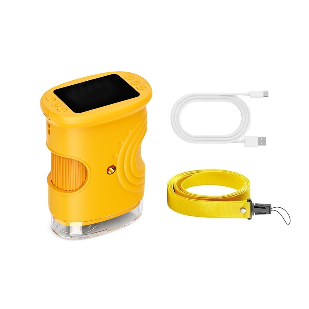 Digital Microscope Handheld 1000x 2.0 IPS Screen for Kids Science Education Tool