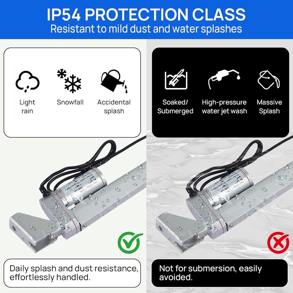 Heavy Duty 330lbs Linear Actuator 12V 18" Replacement