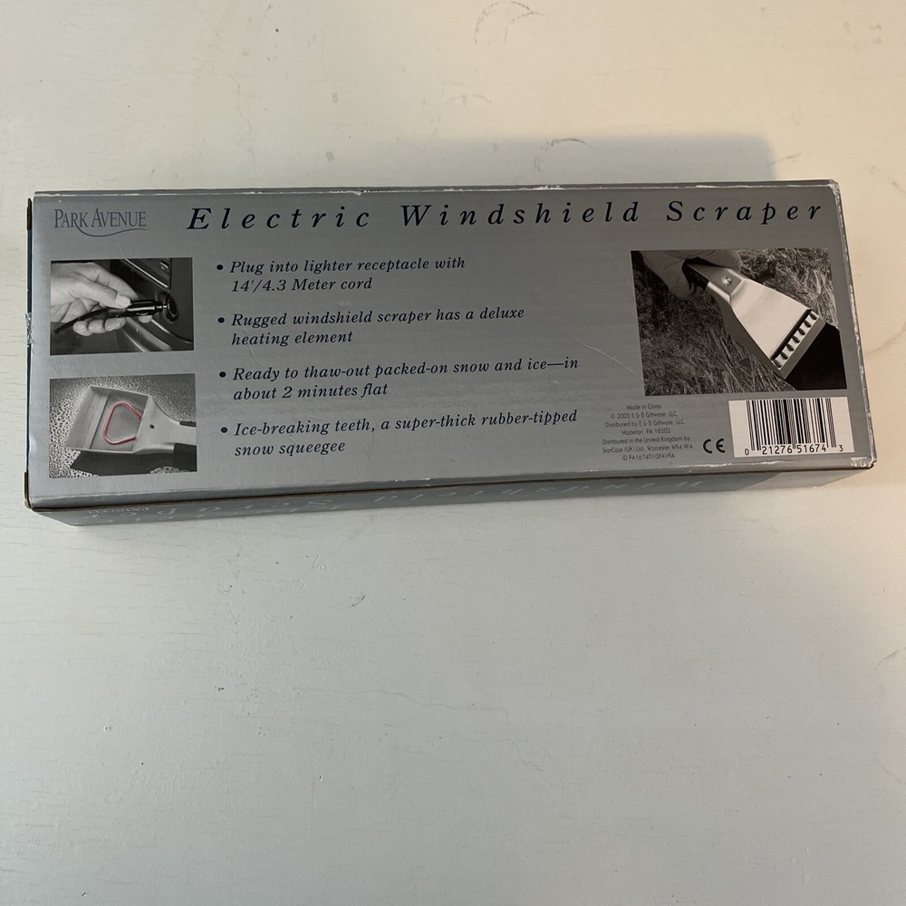 Vintage Electric Windshield Scraper