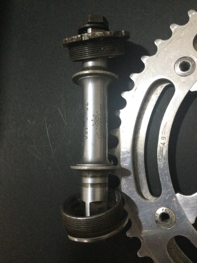 campagnolo gran sport 1 type crankset