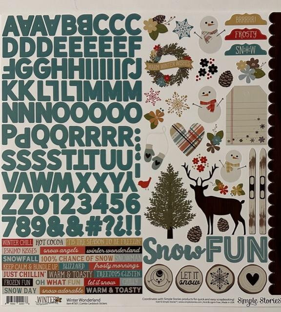 Simple Stories Sticker Sheets (11 sheets) Save 70%