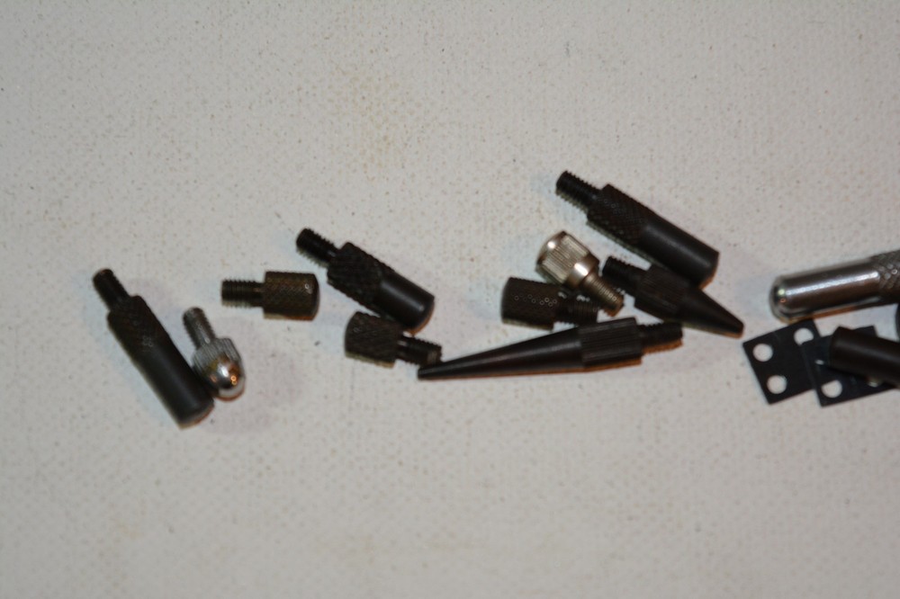 Lot of Machinists Dial Indicator end points, hardware