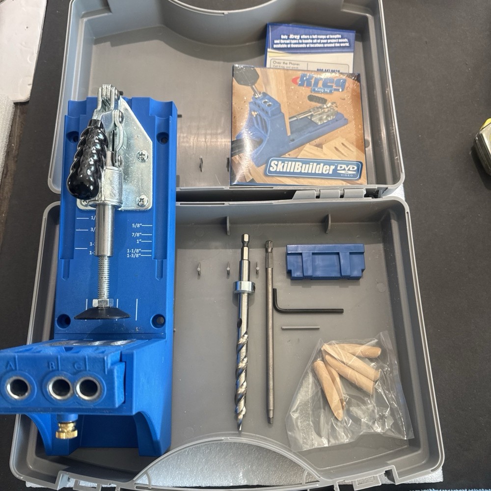 Kreg Jig Master System Kit Great Condition