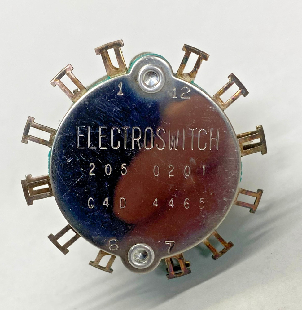 Electroswitch C4D04465 Rotary Switch 205 0201