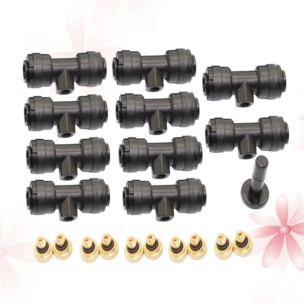 21 Pcs Misting Sprayer Nozzles Irrigation Atomizing Capillary Tool