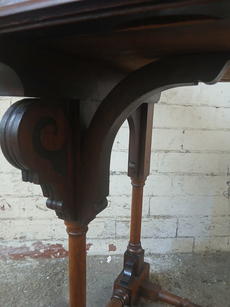 Victorian Mahogany Writing And Reading Desk,
