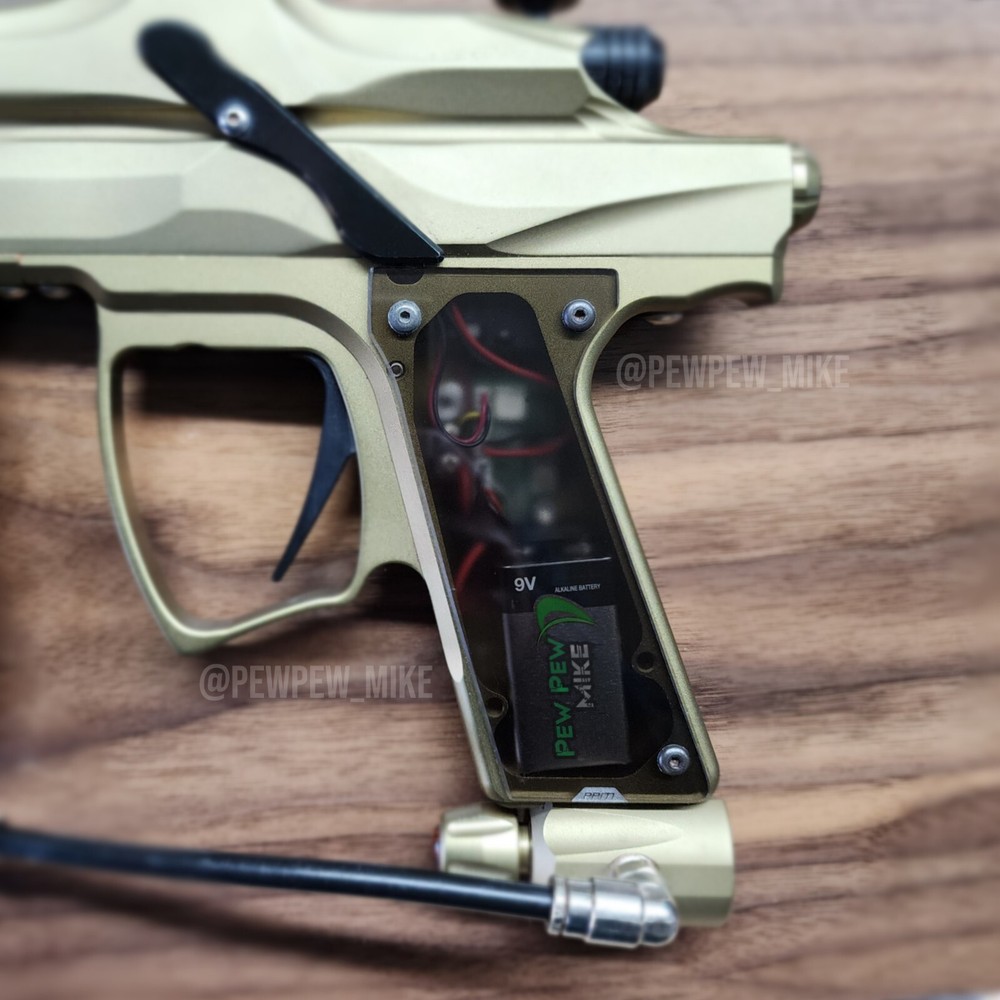 Replacement Macdev Cyborg 07 - Smoke Grip Panels - Paintball Droid 06