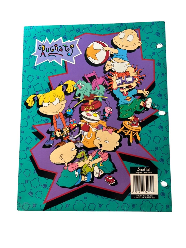1997 Rugrats 3 Ring Binder