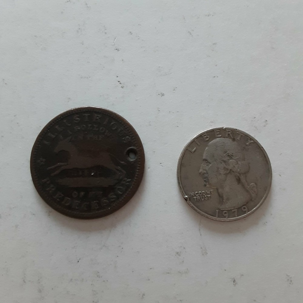 1837 Andrew Jackson Executive Experiment Jackass Turtle