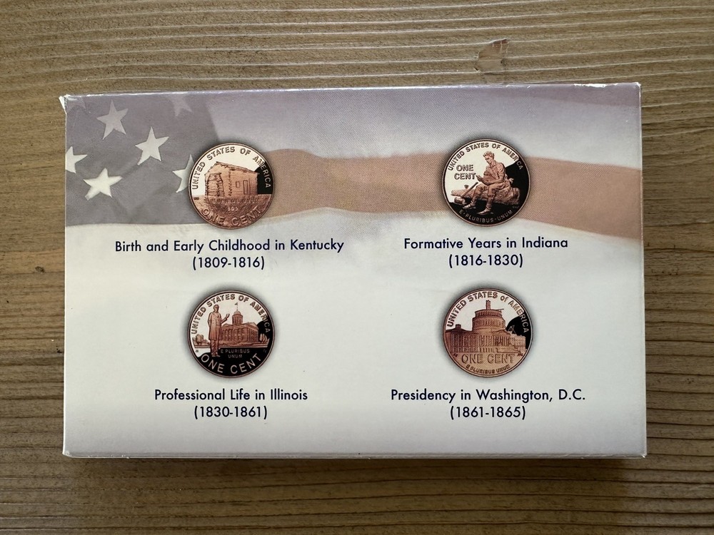 2009 US Mint, Lincoln Bicentennial One Cent Proof Set