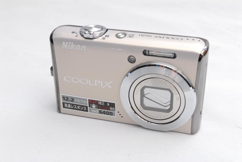 Nikon COOLPIX S620 12MP Compact Digital Camera Tested Excellent Condition