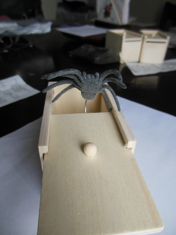 Wood Box * Surprised / PRANK * Free Shipping