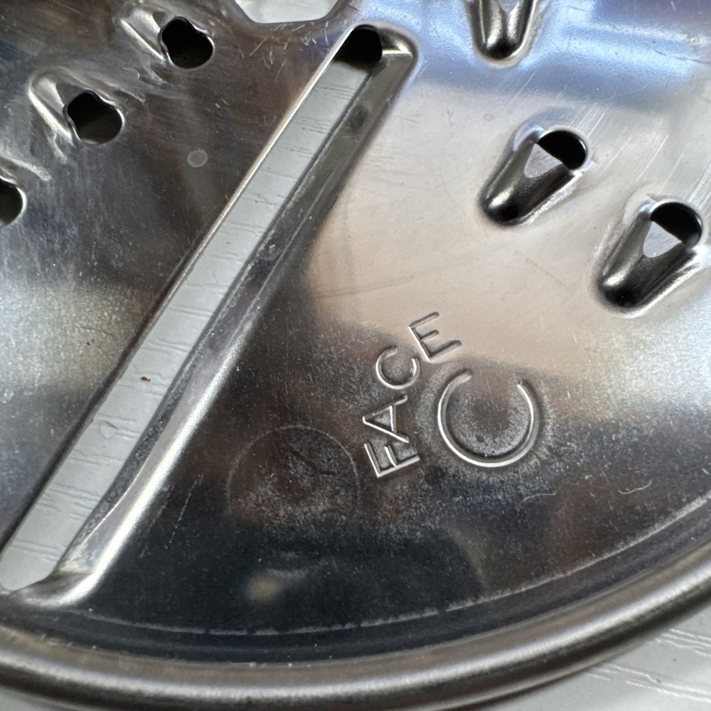 Moulinex La Machine Model 354 390 Replacement Part Face C & D Disc Blade Only