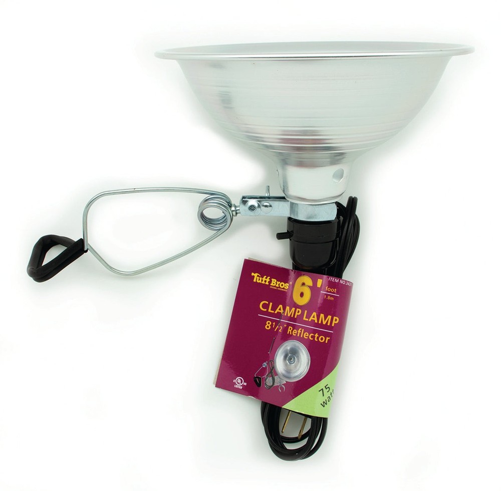 Clamp Light, 8.5" Reflector