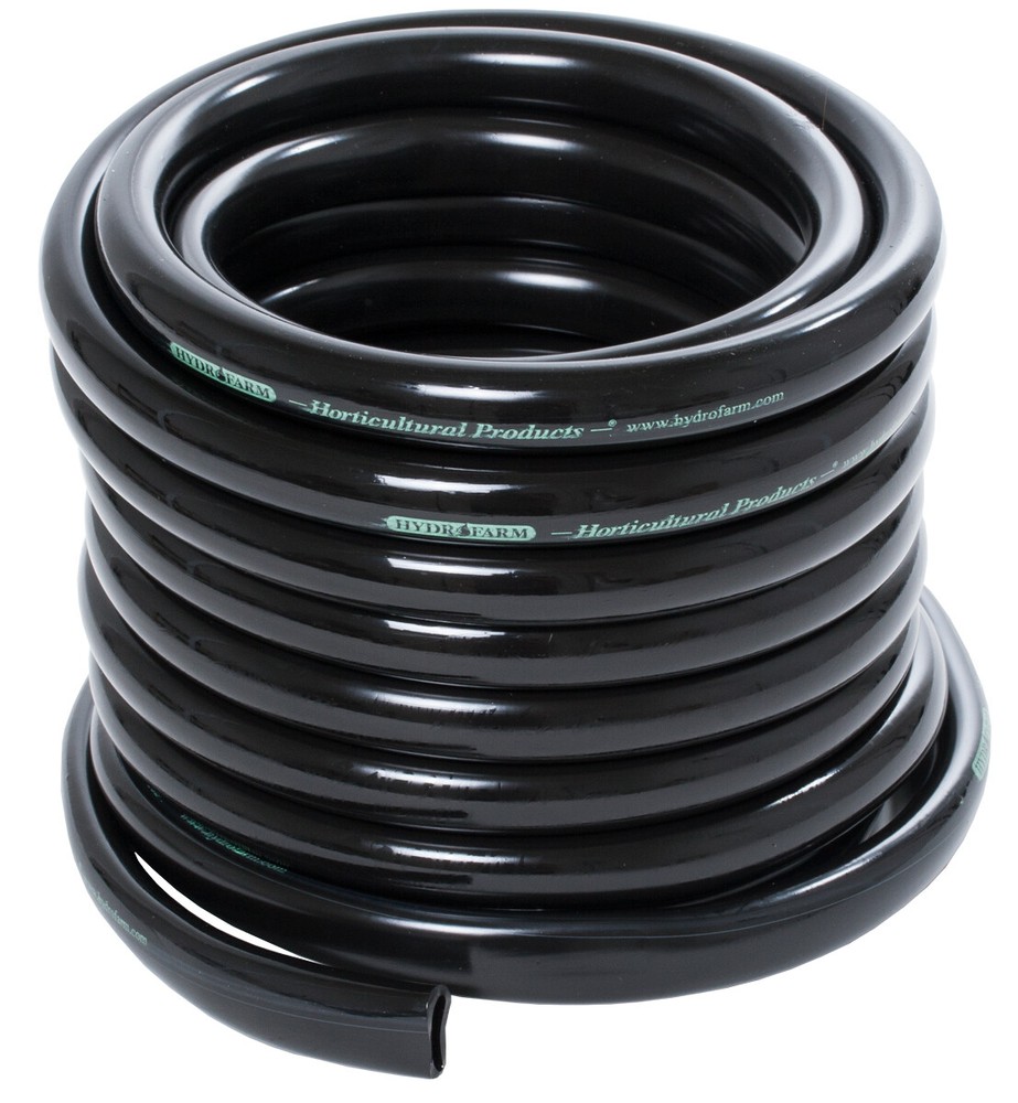 Active Aqua 1/2" ID Black Tubing 25'