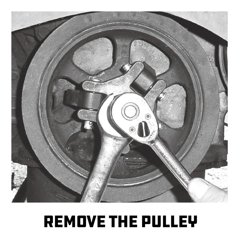 Powerbuilt Harmonic Damper Pulley Puller Kit - 647774