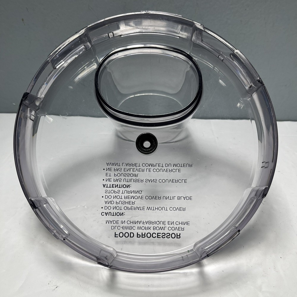 Cuisinart DLC-6 Food Processor Work Bowl Lid OEM